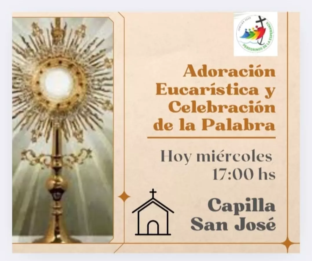 Adoración al Santísimo - Miércoles en Cortaderas Adoración al Santísimo en Capilla San José de Cortaderas, los miércoles a las 19:00 hs.