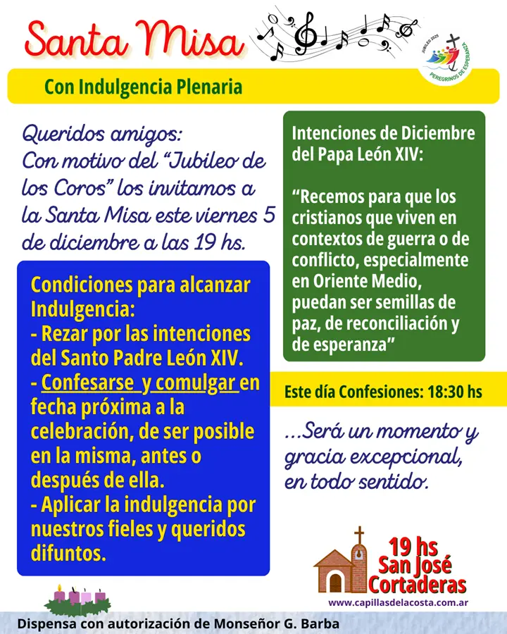 Misa Jubileo de los Coros