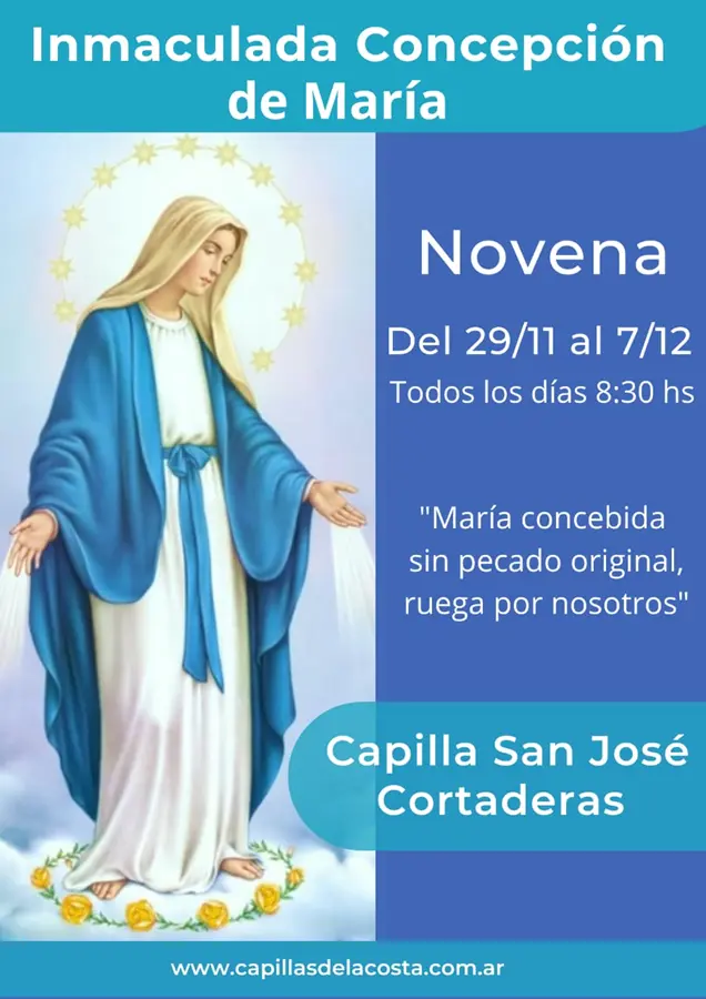 Novena Inmaculada Concepción