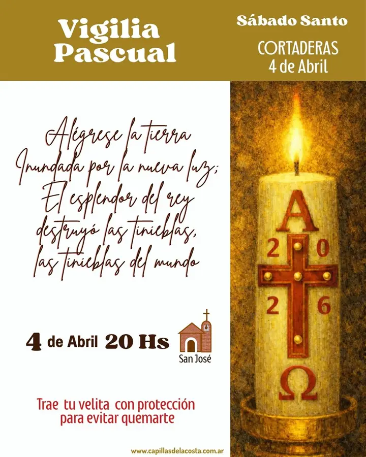 Sábado Santo - Vigilia Pascual - 2026