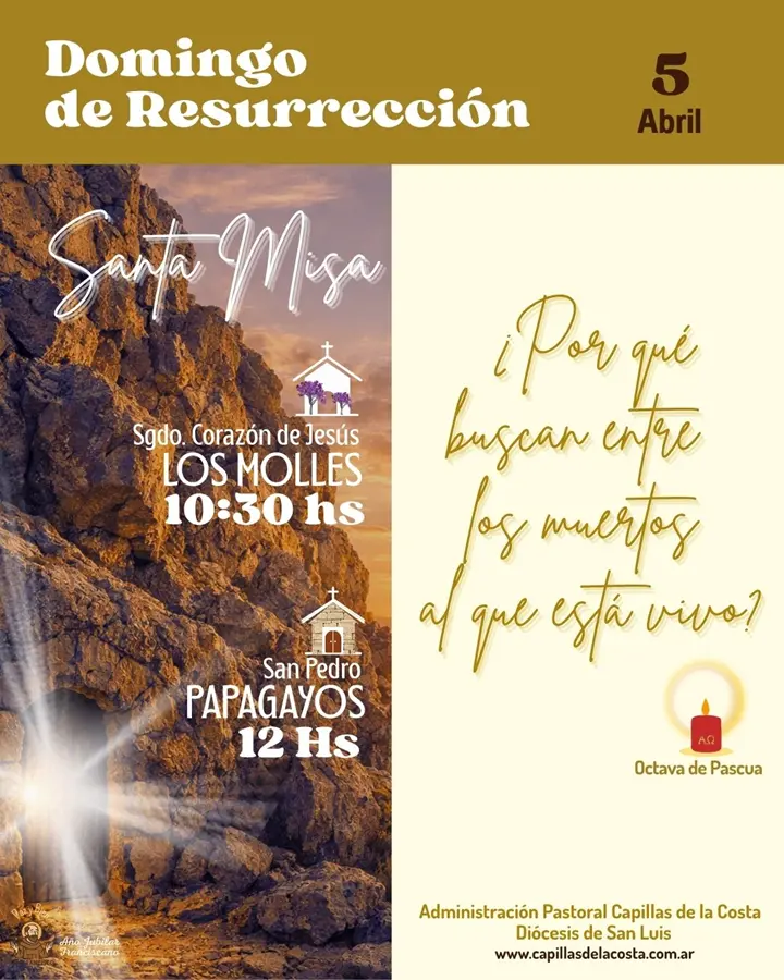 6.Domingo de Resurrección 2026 Jueves Santo 2026