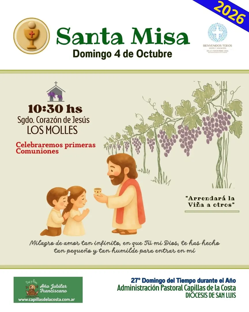 Comuniones SCJ 2026